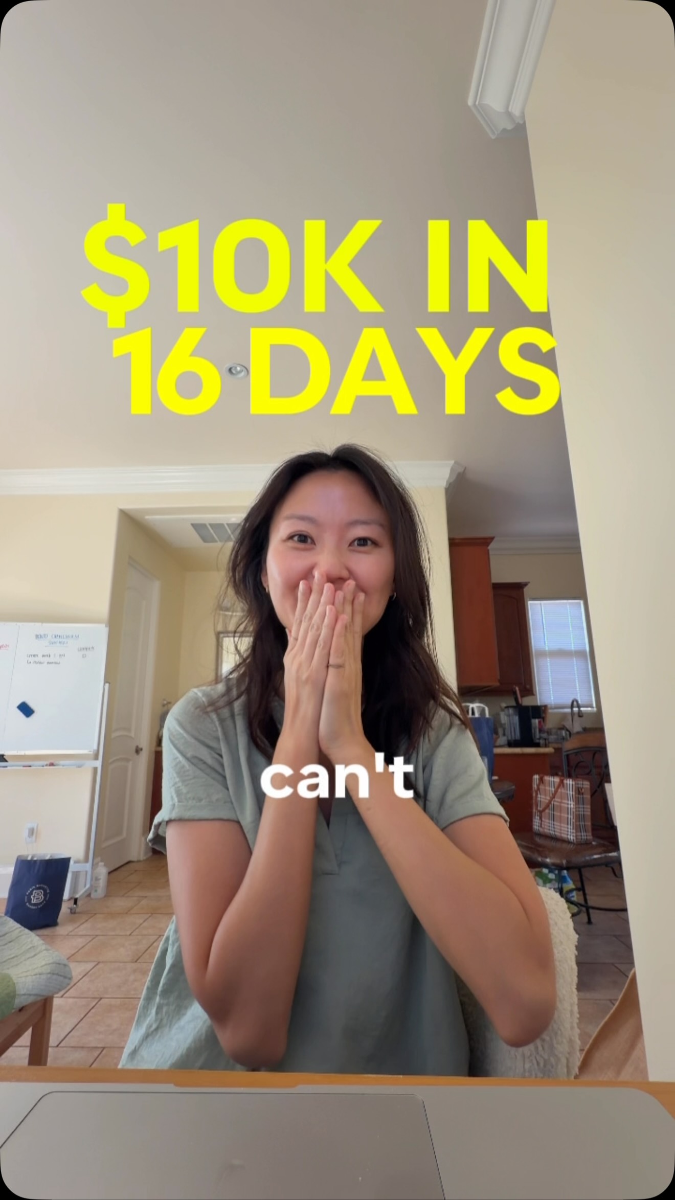 Melanie's post: $10K in 16 days